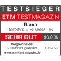 Braun TexStyle 9 SI9682 DB - Plancha de vapor con tecnología FreeGlide 3D, vapor vertical, función antigoteo, función de