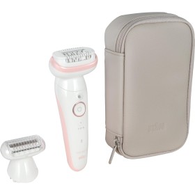Braun Silk-épil 9, Depiladora con cabezal giratorio para depilación fácil, impermeable, piel suave de larga duración, con