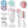 Braun Silk-épil Beauty Set 9 9-985 De Lujo 7en1 - Depiladora Mujer Inalámbrica Wet&Dry: Kit Depilación, Rasurado, Exfoliación y