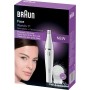 Braun FaceSpa 810 Depiladora Eléctrica Facial Mujer Sistema De Cepillo De Limpieza Y Depilación Facial: Elimina El Vello Y