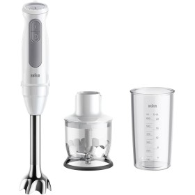 Braun Batidora de mano MultiQuick 5 MQ50201M, tecnología PowerBell Plus, 21 niveles de velocidad+turbo, EasyClick System Plus,