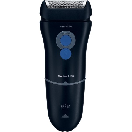 Braun 130 Afeitadora Eléctrica Hombre, Máquina de Afeitar Barba resistente al agua, Azul
