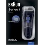 Braun 130 Afeitadora Eléctrica Hombre, Máquina de Afeitar Barba resistente al agua, Azul