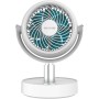 Cecotec Circulador de Sobremesa EnergySilence 800 Cyclone Desk, 40 W de potencia, 8 Pulgadas, 3 Velocidades, Oscilación