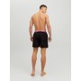 JACK & JONES Jjiaruba Jjswimshorts AKM Db WB Solid Bañadores Ajustados para Hombre