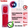 TechKen 2 Piezas Controller para Wii con Nunchuck,Mando Wii Motion Plus Integrado con Nunchuk Controller Funda de Silicona