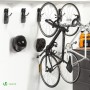 VOUNOT® Soportes de Pared para Bicicletas, Gancho para Colgar Bicicleta, Soporta Hasta 30kg Cada Uno, Portabicicletas de