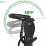 VOUNOT® Soportes de Pared para Bicicletas, Gancho para Colgar Bicicleta, Soporta Hasta 30kg Cada Uno, Portabicicletas de