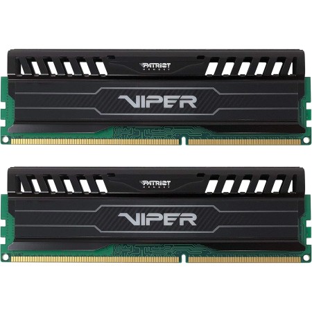 Patriot Memory Viper 3 Black Mamba DDR3 1866 16GB (2x8GB) C10 Kit Memoria de Juego XMP 1.3 Negro PV316G186C0K