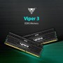 Patriot Memory Viper 3 Black Mamba DDR3 1866 16GB (2x8GB) C10 Kit Memoria de Juego XMP 1.3 Negro PV316G186C0K