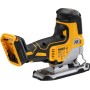 DEWALT DCS335N-XJ, Sierra de calar sin cable 18V, fácil cambio de cuchilla, interruptor de bloqueo, Velocidad de 3200 rpm, Corte
