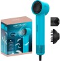Cecotec Secador de Pelo IoniCare RockStar Nano IonTech Aluminum, Secador Con Plasma, 110000 Rpm, Pantalla, Control Inteligente