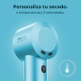 Cecotec Secador de Pelo IoniCare RockStar Nano IonTech Aluminum, Secador Con Plasma, 110000 Rpm, Pantalla, Control Inteligente