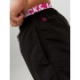 JACK & JONES Jjiaruba Jjswimshorts AKM Db WB Solid Bañadores Ajustados para Hombre