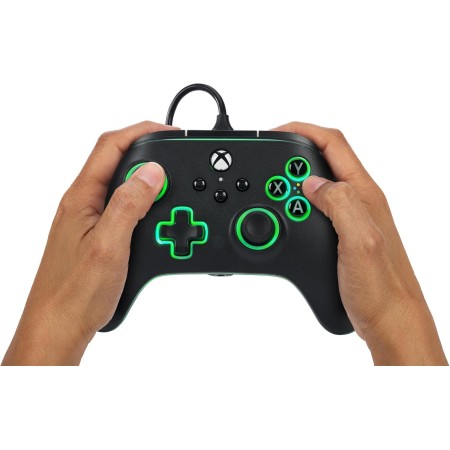 Power A Mando alámbrico Advantage para Xbox Series X|S - Midas, mando, mando para videojuegos con cable, mando para juegos,
