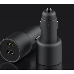 Xiaomi Charger 67W Car USB-A + Type C - Cargador Coche Carga Rapida con USB Tipo C | Cargador de Móvil Universal 67W | Cargador