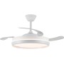 Ventilador LED aspas plegables Michu Evo 72W con Memoria de encendido, APP, Mando a distancia CCT 3000-4000-6000K, Intensidad