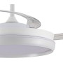 Ventilador LED aspas plegables Michu Evo 72W con Memoria de encendido, APP, Mando a distancia CCT 3000-4000-6000K, Intensidad