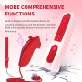 TechKen 2 Piezas Controller para Wii con Nunchuck,Mando Wii Motion Plus Integrado con Nunchuk Controller Funda de Silicona