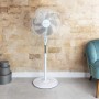 Cecotec Ventilador EnergySilence 600 MAX Flow, 70 W, 18 Pulgadas (45 cm), 6 aspas, Motor de Cobre, 3 velocidades, oscilación