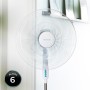 Cecotec Ventilador EnergySilence 600 MAX Flow, 70 W, 18 Pulgadas (45 cm), 6 aspas, Motor de Cobre, 3 velocidades, oscilación