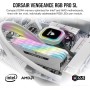 CORSAIR Vengeance RGB Pro SL 32GB (2x16GB) DDR4 3200 (PC4-25600) C16 1.35V Módulos de Memoria de Alto Rendimiento - Blanco