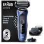 Braun Series 6 Afeitadora Eléctrica Hombre, Máquina de Afeitar Barba con Recortadora, EasyClick, Base De Carga, SensoFlex, Uso