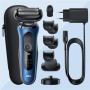 Braun Series 6 Afeitadora Eléctrica Hombre, Máquina de Afeitar Barba con Recortadora, EasyClick, Base De Carga, SensoFlex, Uso
