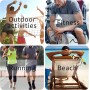 Aisprts Bañador Hombre Shorts de Baño 2 en 1 con Forro de Compresión Pantalones Cortos de Natación Elásticos de Secado Rápido