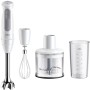 Braun MultiQuick 5 MQ 50236 M - Batidora de mano (1000 W, 21 niveles de velocidad+turbo, pie de inmersión de acero inoxidable,
