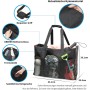 Bolsa de playa XXL familiar, bolsa de playa grande con cremallera, plegable, impermeable, control de arena, bolsa de natación