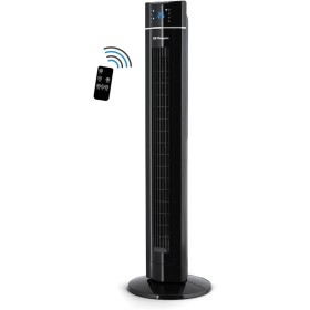 Orbegozo TWM 1009 - Ventilador de torre con Mando a distancia, Iónico, 60 W, 3 velocidades, bandeja para esencias, panel frontal