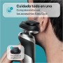 Braun Series 7 Afeitadora Eléctrica Hombre, Máquina de Afeitar Barba con Recortadora De Precisión EasyClick, Centro De Limpieza