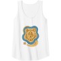 Adorable Playa Castillo de Arena Medieval Vacaciones de Verano Camiseta sin Mangas