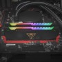 Patriot Memory Viper Steel DDR4 3600 32GB (1x32GB) CL20 Módulo LED RGB de Memoria Alto Rendimiento Gris