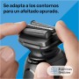 Braun Series 5 52-N7200cc Afeitadora Eléctrica, Con Centro De Limpieza SmartCare, Accesorios EasyClick, Negra