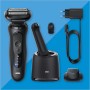 Braun Series 5 52-N7200cc Afeitadora Eléctrica, Con Centro De Limpieza SmartCare, Accesorios EasyClick, Negra