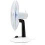 Orbegozo TF 0138, Ventilador Silencioso de Sobremesa, 1, Azul/Blanco