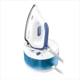 Braun CareStyle Compact Steam Generator, Plancha de Vapor con Suela FreeGlide 3D, Presión de 6 bar, Gran Depósito de Agua de 1,5