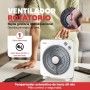 SOGO Ventilador Rotatorio Box-Fan 10" Con Temporizador 60 Minutos - Ventilador Compacto Bajo Ruido Para Dormitorio - 3