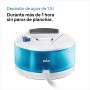 Braun CareStyle Compact Steam Generator, Plancha de Vapor con Suela FreeGlide 3D, Presión de 6 bar, Gran Depósito de Agua de 1,5