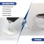 WORKPRO, Juego de 200 barras de pegamento en caliente, 100 x 7 mm, barras de pegamento transparentes universales para pistola de