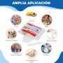 WORKPRO, Juego de 200 barras de pegamento en caliente, 100 x 7 mm, barras de pegamento transparentes universales para pistola de