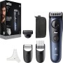 Braun Recortadora de barba Serie 7, +6 accesorios, hoja afilada de por vida, batería de hasta 120 minutos, 40 ajustes de