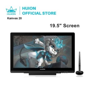 HUION-Monitor de tableta gráfica Kamvas 20 de 19.5 pulgadas, pantalla 
