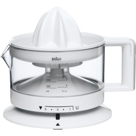 Braun TributeCollection CJ3000 WH - Exprimidor Eléctrico, 20 w, 350ml, Cantidad de Pulpa Ajustable, Apto para Lavavajillas,