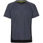 Diadora Sport Trail - Camiseta de senderismo (talla L), color gris y negro