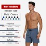 Aisprts Bañador Hombre Shorts de Baño 2 en 1 con Forro de Compresión Pantalones Cortos de Natación Elásticos de Secado Rápido