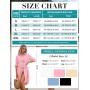 CMTOP Vestido Playa Mujer Verano Casual Camisola Playa Largos Cuello en V Camisa de Manga Larga con Botón Suelto Traje de Baño