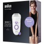 Braun - Depiladora Silk-épil 5 para mujer, apta para contornos difíciles, con ajuste de velocidad, depilación cómoda, ideal como